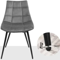 Best SONGMICS Fauteuil lounge gris