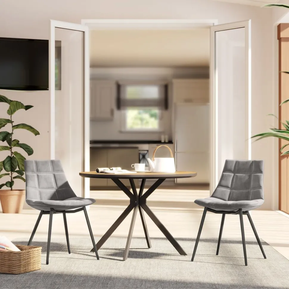 Best SONGMICS Fauteuil lounge gris