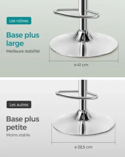 Discount SONGMICS Fauteuil repose-pieds noir Blanc