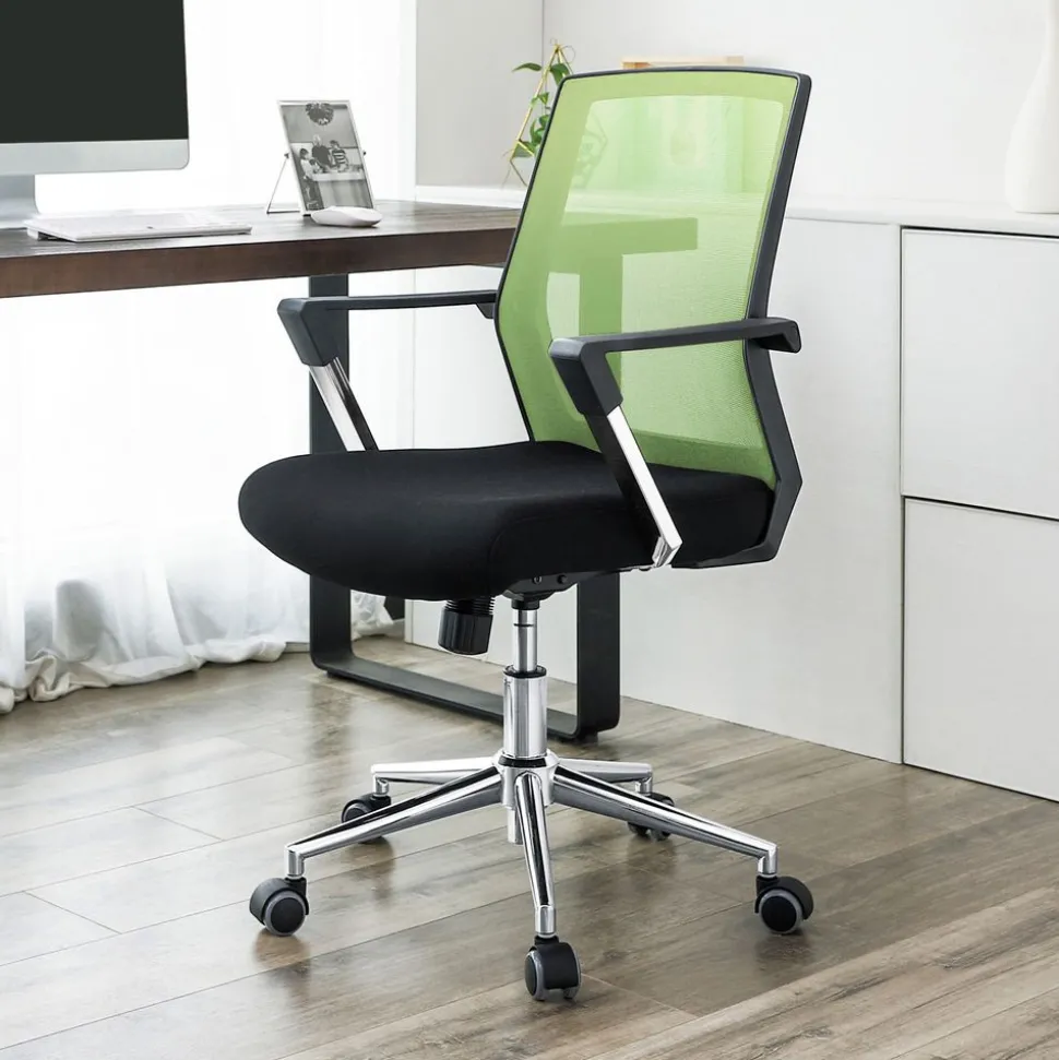 Shop SONGMICS Fauteuil respirant gris