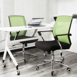 Shop SONGMICS Fauteuil respirant gris