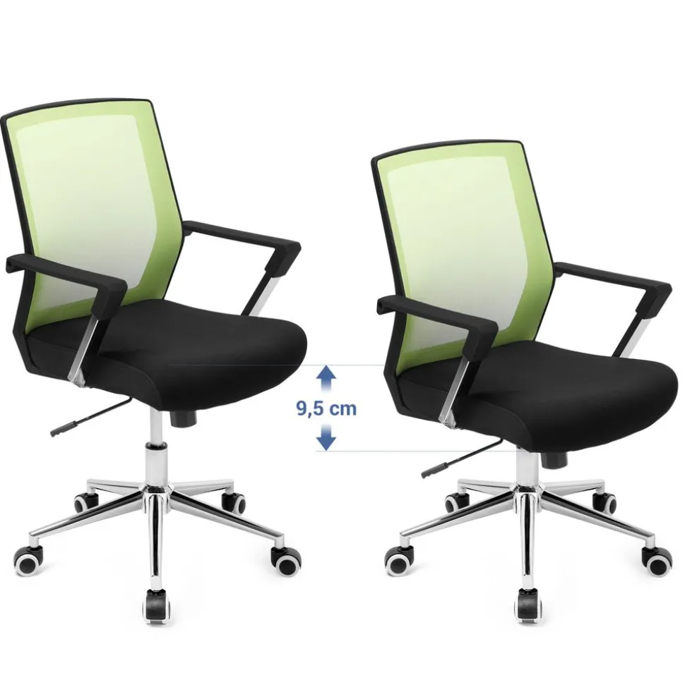 Shop SONGMICS Fauteuil respirant gris