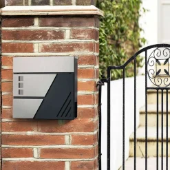 Outlet SONGMICS Gabion 100 x 90 x 30 cm Argent