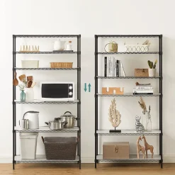 Outlet SONGMICS Égouttoir à vaisselle 2 niveaux Noir