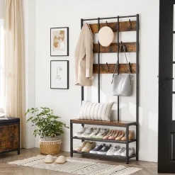 Outlet SONGMICS Grand portemanteau Noir