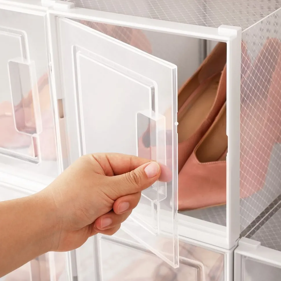 Flash Sale SONGMICS Grandes boîtes à chaussures Transparent