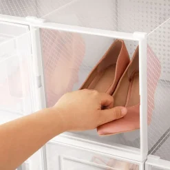 Flash Sale SONGMICS Grandes boîtes à chaussures Transparent