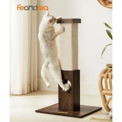 Discount SONGMICS Griffoir pour Chat Marron Rustique