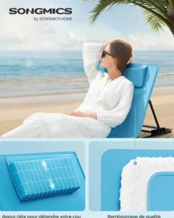 Best SONGMICS Hamac 2 oreillers beige