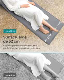 Best SONGMICS Hamac 2 oreillers beige