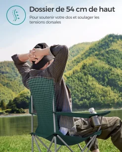 Best SONGMICS Hamac avec support structure noire et hamac bleu