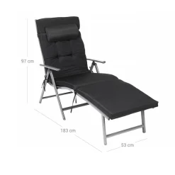 Online SONGMICS Hamac matelassé gris