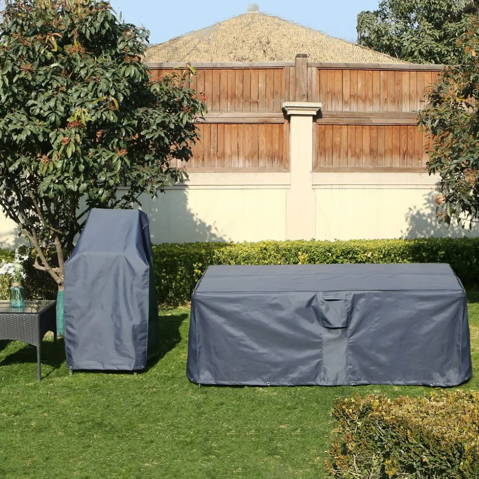 Cheap SONGMICS Housse chaise Gris