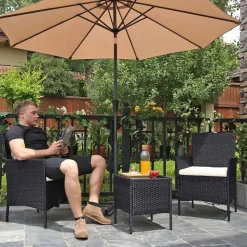 Hot SONGMICS Housse de protection barbecue Gris