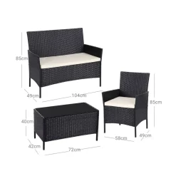 Discount SONGMICS Housse mobilier d'extérieur vert