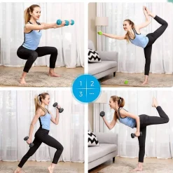 Hot SONGMICS Kit haltères 20 kg noir