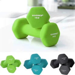 Hot SONGMICS Kit haltères 20 kg noir