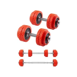 Best Sale SONGMICS Kit haltères 30 kg rouge