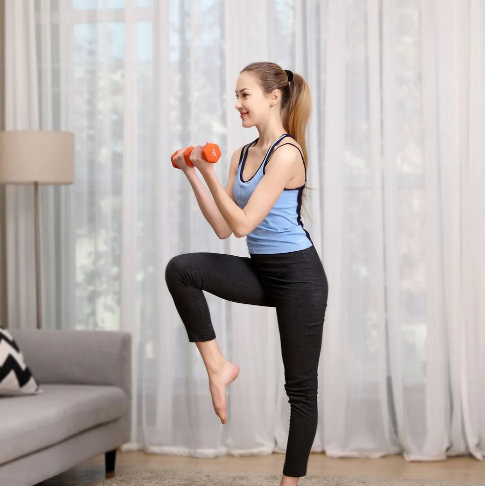 Online SONGMICS Kit haltères 20 kg Rouge