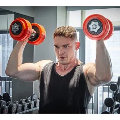 Best Sale SONGMICS Kit haltères 30 kg rouge