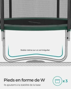 Online SONGMICS Kit piquets trampoline