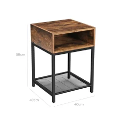 Sale SONGMICS 160L Panier à linge 3 compartiments couleur boisée