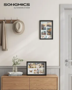 Shop SONGMICS 50L Sacs poubelle à cordon 40 pièces Blanc