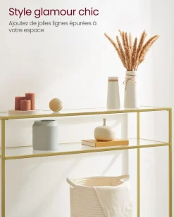 Sale SONGMICS Lit de camp L noir