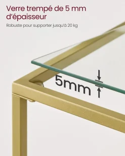 Sale SONGMICS Lit de camp L noir