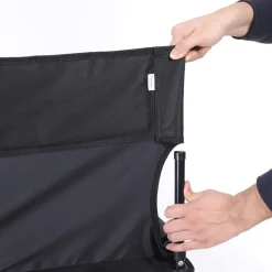 Fashion SONGMICS Lit de camp M noir