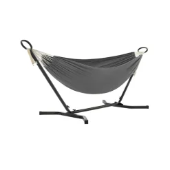 Sale SONGMICS Lit de camp matelas noir