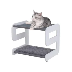 Cheap SONGMICS Lit pour chat Blanc