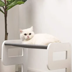 Cheap SONGMICS Lit pour chat Blanc