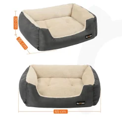 Online SONGMICS Lit pour chien L Gris