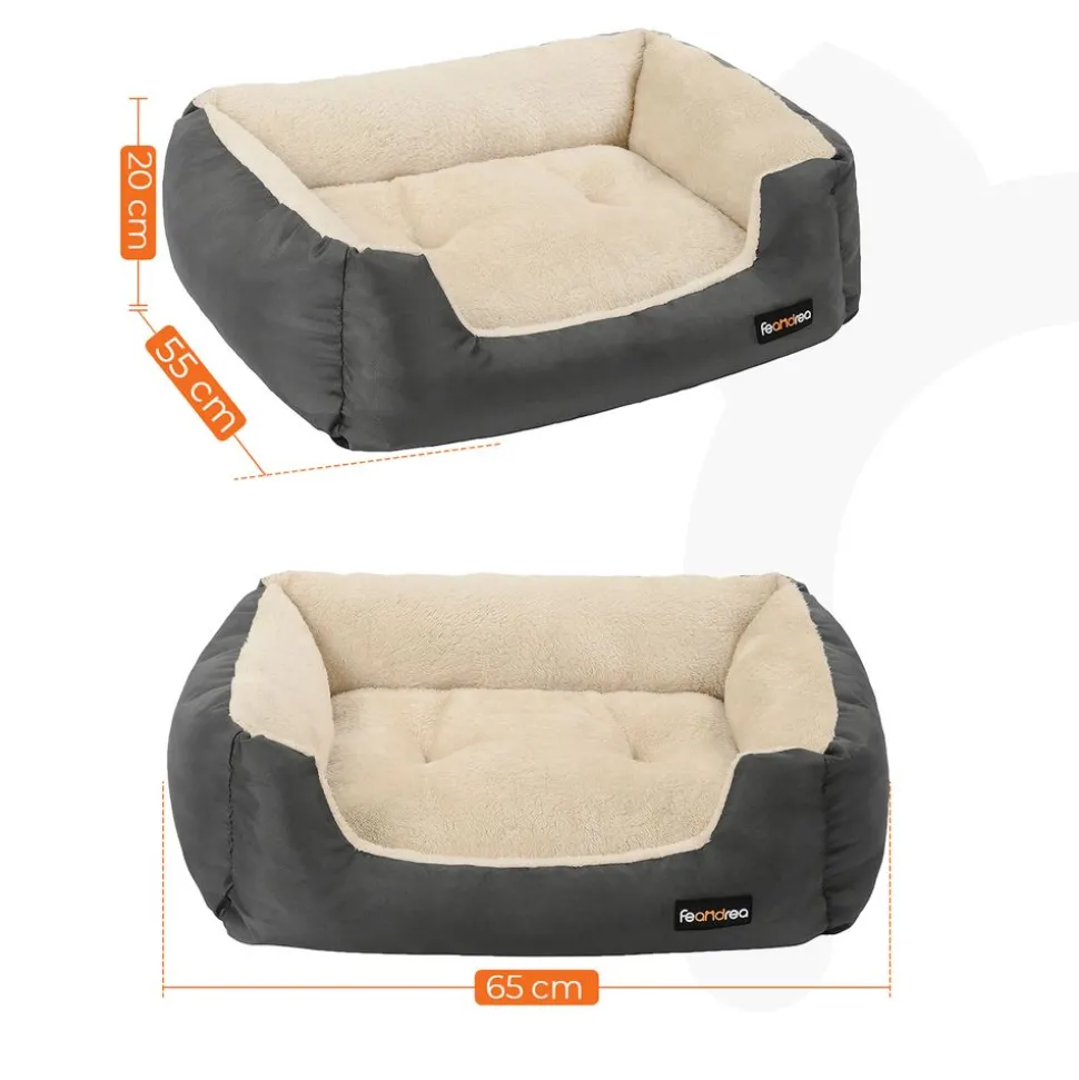 Online SONGMICS Lit pour chien L Gris