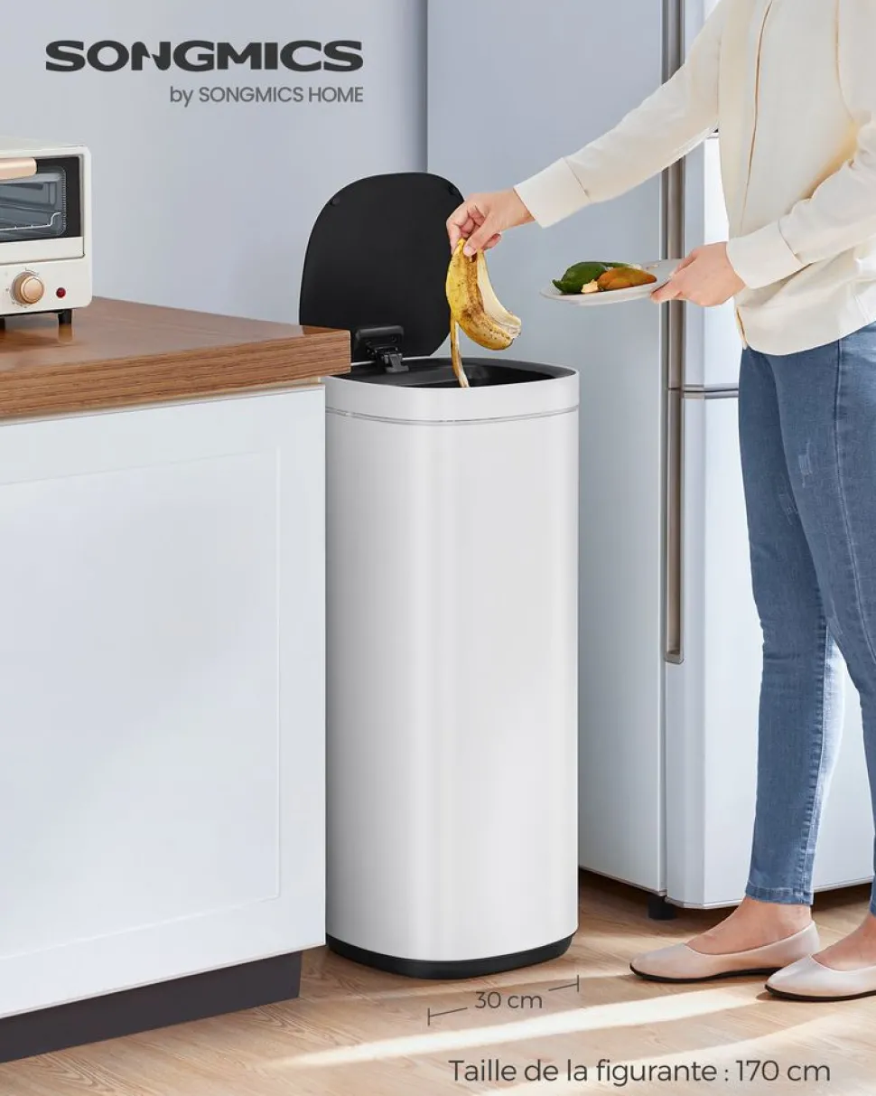 Clearance SONGMICS Lot de 10 cadres photo mdf et verre noir cendré