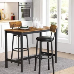 Cheap SONGMICS Lot de 4 chaises de Bar