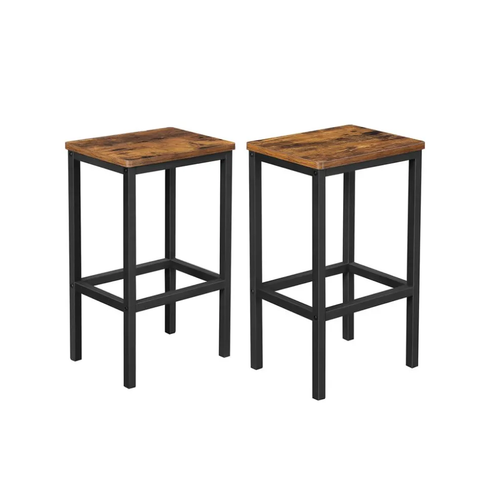 Sale SONGMICS Lot de 2 chaises de bar