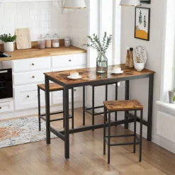 Sale SONGMICS Lot de 2 chaises de bar