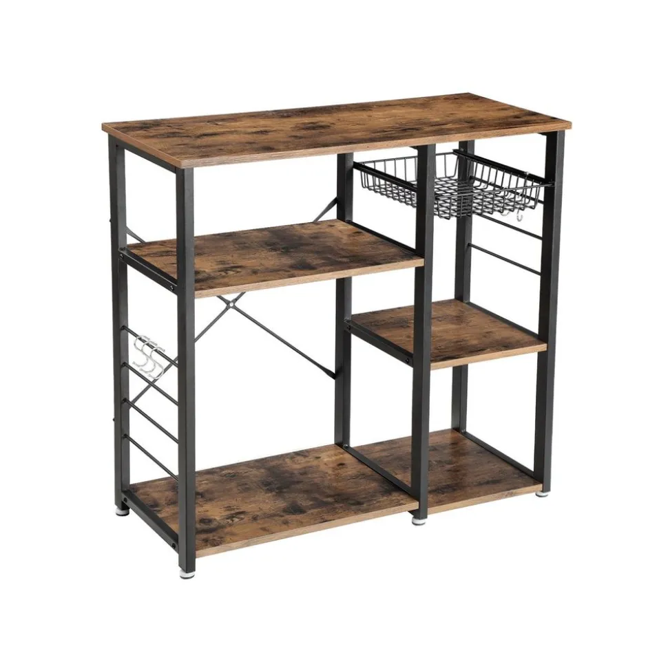 Best SONGMICS Lot de 2 chaises de bar noir