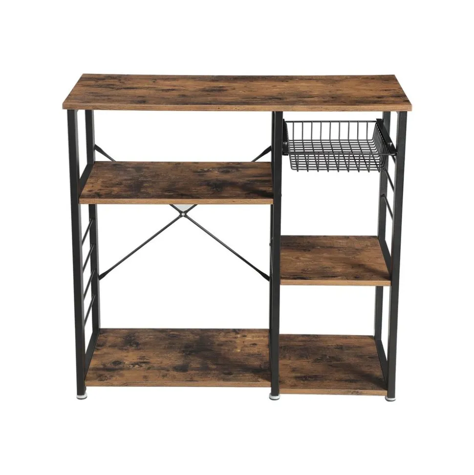 Best SONGMICS Lot de 2 chaises de bar noir