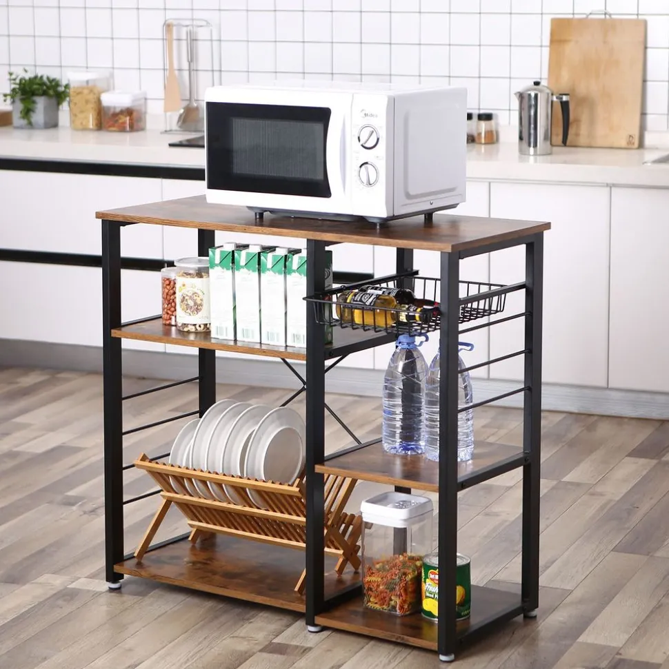 Best SONGMICS Lot de 2 chaises de bar noir