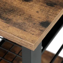 Best SONGMICS Lot de 2 chaises de bar noir