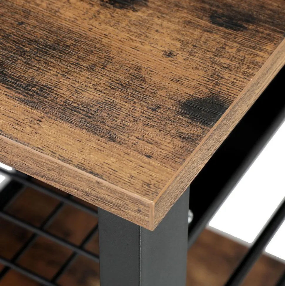 Best SONGMICS Lot de 2 chaises de bar noir