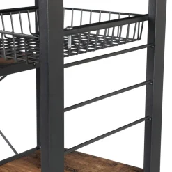 Best SONGMICS Lot de 2 chaises de bar noir