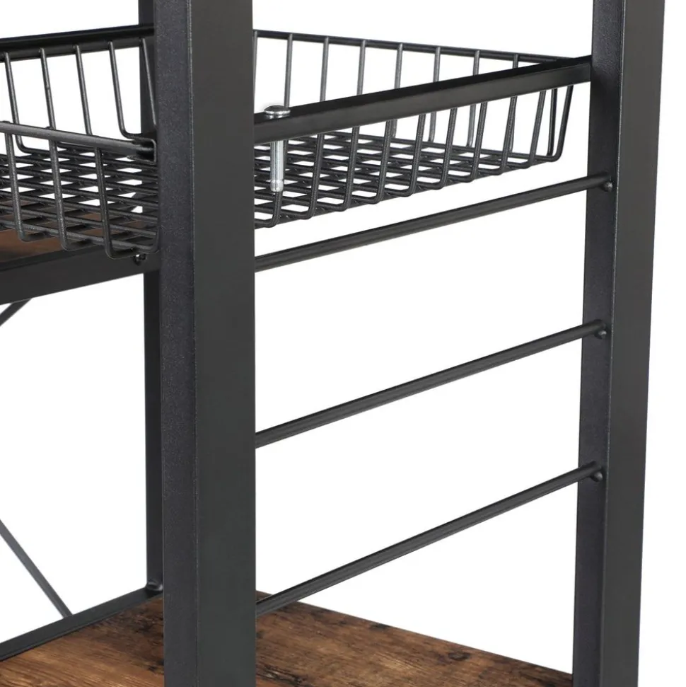 Best SONGMICS Lot de 2 chaises de bar noir