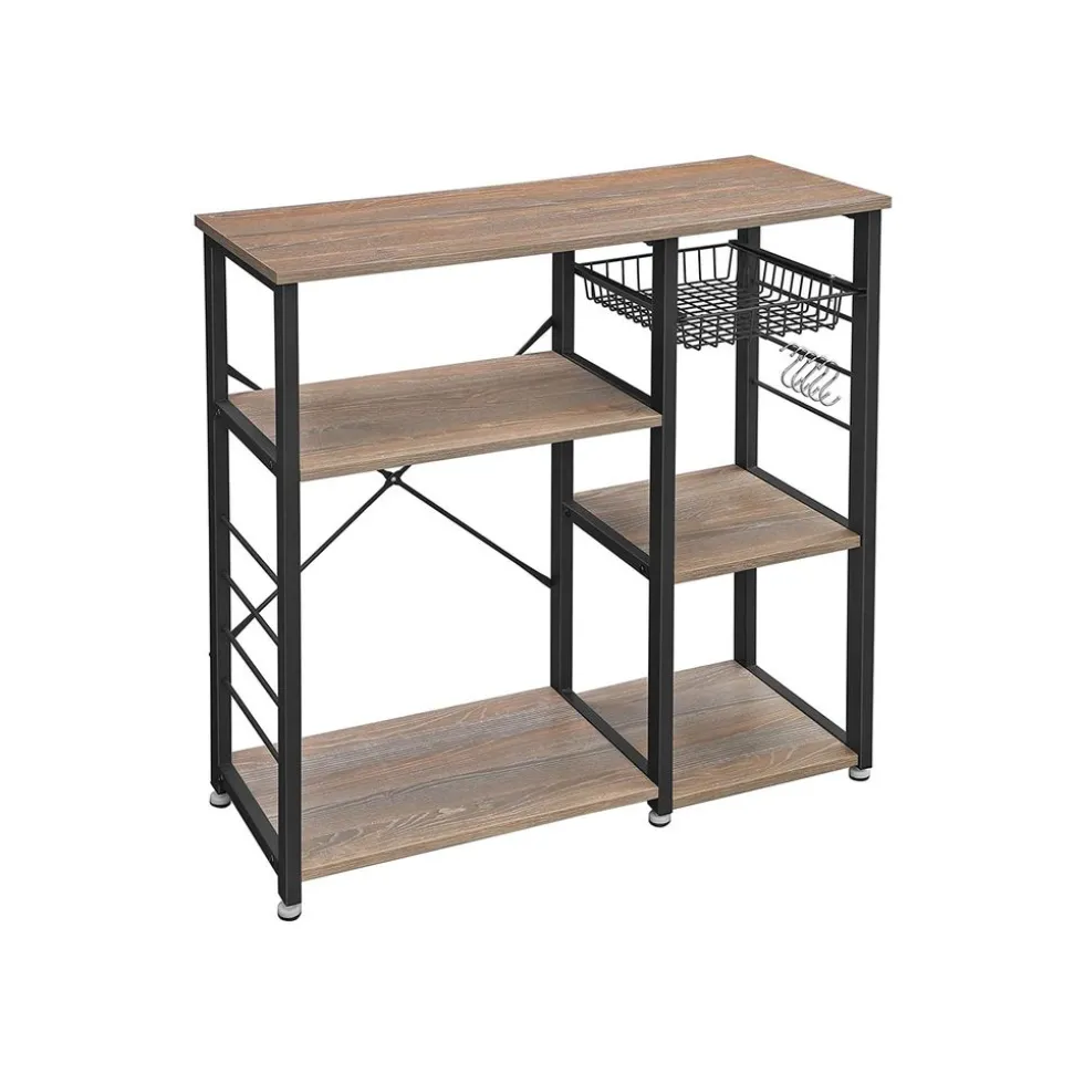 Best SONGMICS Lot de 2 chaises de bar noir