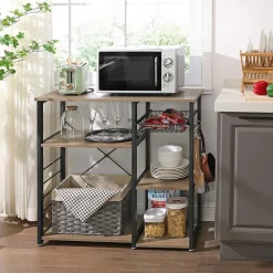 Best SONGMICS Lot de 2 chaises de bar noir