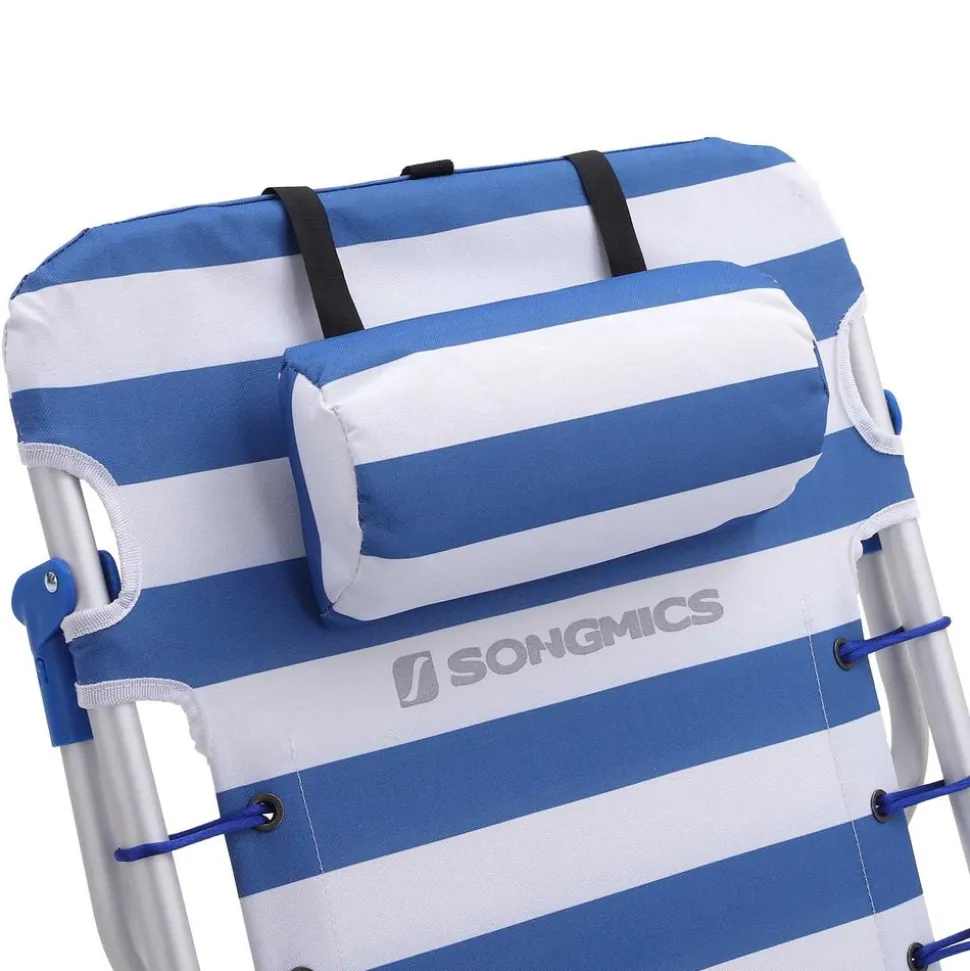 Store SONGMICS Lot de 2 chaises pliables confortables