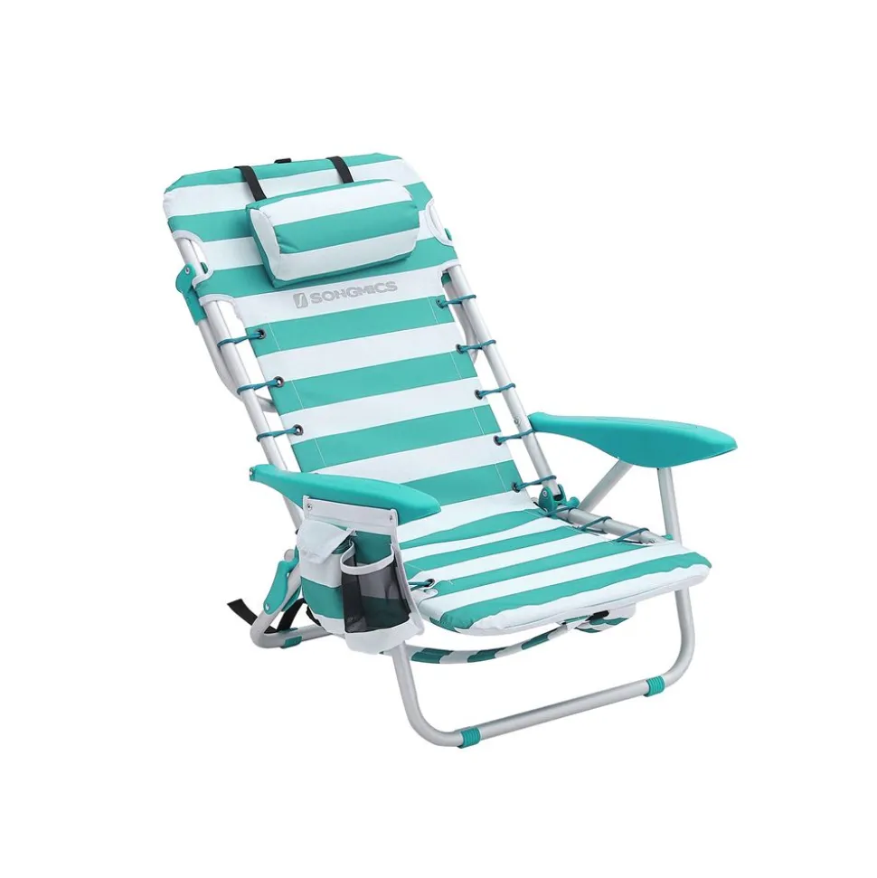 Store SONGMICS Lot de 2 chaises pliables confortables